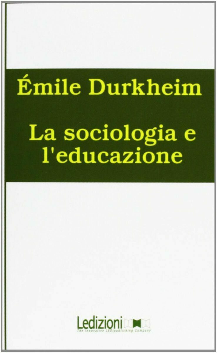 La sociologia e l´educazione