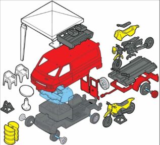 Stavebnice Monti System MS 49 - Enduro