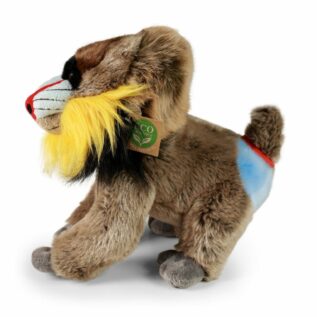 Plyšová opice mandril 28 cm ECO-FRIENDLY