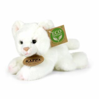 Plyšová kočka ležící 17 cm ECO-FRIENDLY