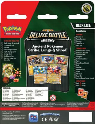 Pokémon TCG: Deluxe Battle Deck - Miraidon & Koraidon