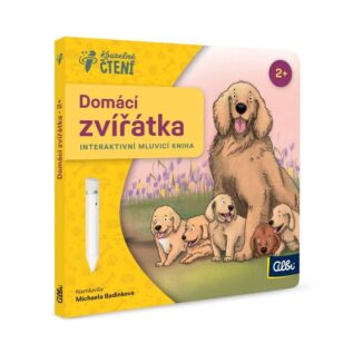 Albi Minikniha pro nejmenší - Domácí zvířátka Kouzelné čtení