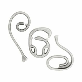 Mini Huzzle Cast - Enigma silver