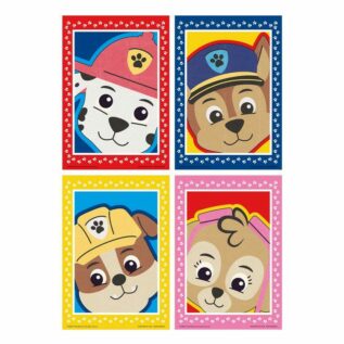 Kreativní set pískové malování Paw Patrol 4 obrazy + 12 písků