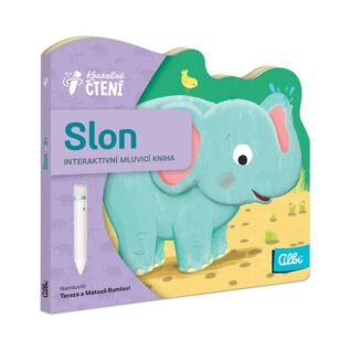 Albi Minikniha s výsekem - Slon Kouzelné čtení