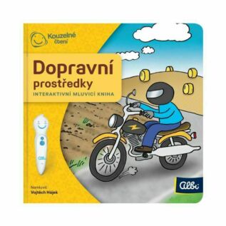 Albi Minikniha pro nejmenší - Dopravní prostředky Kouzelné čtení