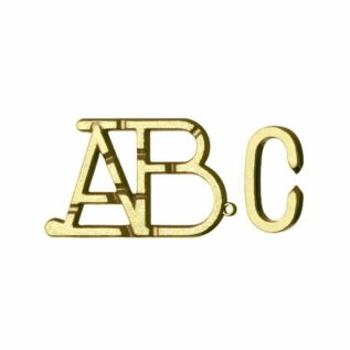 Mini Huzzle Cast - ABC gold