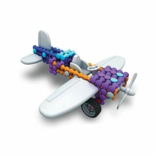 Kvído - Stavebnice Playstix - letadlo 26 dílků