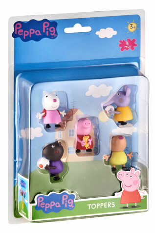 Peppa Pig: 5 figurek s razítkem - blister