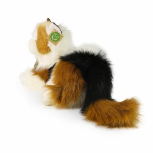 Plyšová kočka Calico trojbarevná 30 cm ECO-FRIENDLY