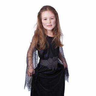 Dětský kostým černá čarodějnice (S) e-obal