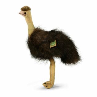 Plyšový pták emu 28 cm ECO-FRIENDLY