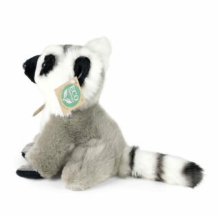 Plyšový lemur sedící 18 cm ECO-FRIENDLY