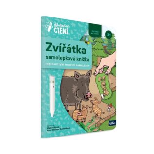 Albi Samolepková knížka Zvířátka Kouzelné čtení