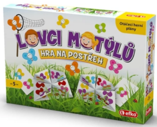 efko Lovci motýlů - dětská postřehová hra
