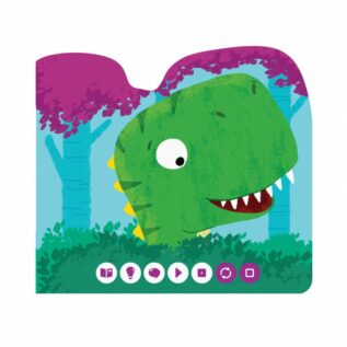 Albi Minikniha s výsekem - Dinosaurus Kouzelné čtení