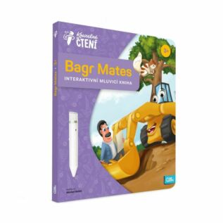 Albi Kniha Bagr Mates Kouzelné čtení