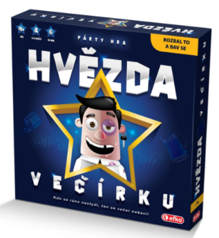 efko Hvězda večírku - společenská party hra