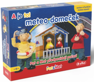 efko Pat a Mat Meteo domeček