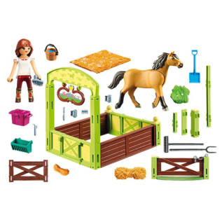 Koňský box Lucky & Spirit Playmobil