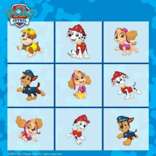 Hra PAW Patrol - Bingo s razítky
