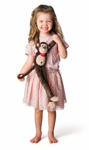 Opička Coffee-Hug me 70cm