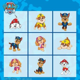 Hra PAW Patrol - Bingo s razítky