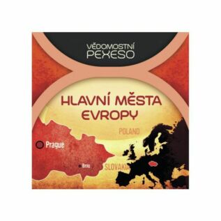 Vědomostní pexeso "Hlavní města Evropy"