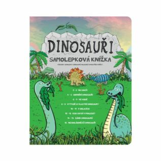 Albi Samolepková knížka Dinosauři Kouzelné čtení