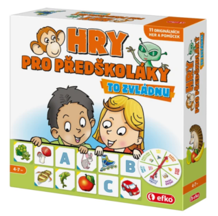 efko Hry pro předškoláky To zvládnu - vzdělávací soubor her