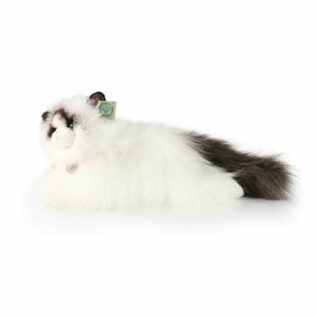 Plyšová kočka ragdoll ležící 35 cm ECO-FRIENDLY