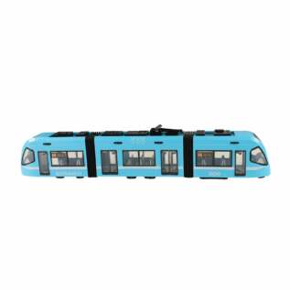 Moderní tramvaj DPO Ostrava modrá 47 cm