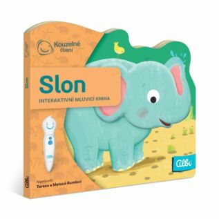 Albi Minikniha s výsekem - Slon Kouzelné čtení
