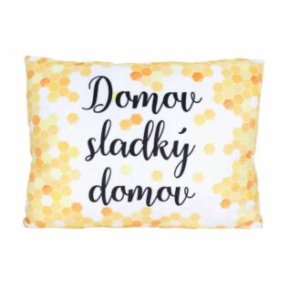 Humorný polštář - Sladký domov