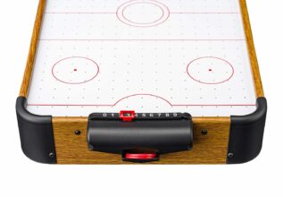 Hra stolní dřevěná - Air hockey