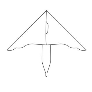 Létající drak orel 110 cm