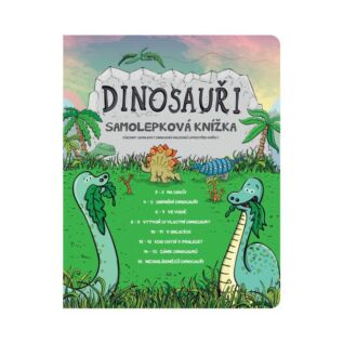 Albi Samolepková knížka Dinosauři Kouzelné čtení