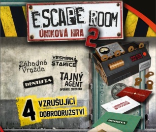 ESCAPE ROOM 2: úniková hra - 4 scénáře