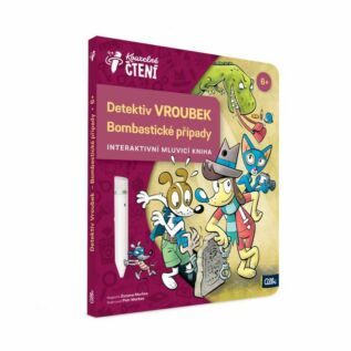 Albi Kniha Detektiv Vroubek - Bombastické případy Kouzelné čtení