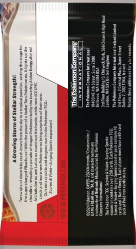 Pokémon TCG: SV08 Surging Sparks - Booster
