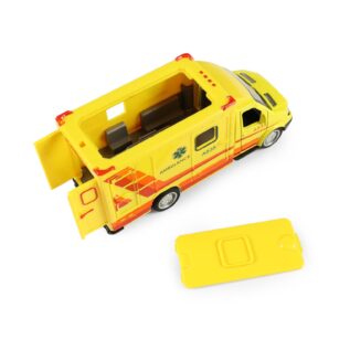 Auto ambulance kov/plast