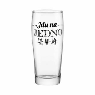 Půllitr - Jdu na jedno