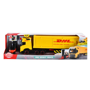 DHL NÁKLADNÍ AUTO VOLVO FH 16 S VYSOKOZDVIŽNÝM VOZÍKEM 35 CM