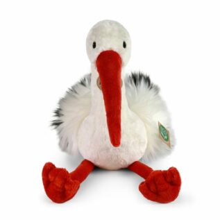 Plyšový čáp 39 cm ECO-FRIENDLY