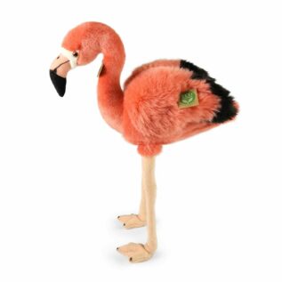 Plyšový pták plameňák 46 cm ECO-FRIENDLY