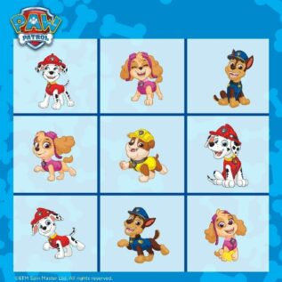 Hra PAW Patrol - Bingo s razítky