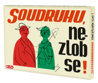 efko Soudruhu, nezlob se - společenská rodinná hra