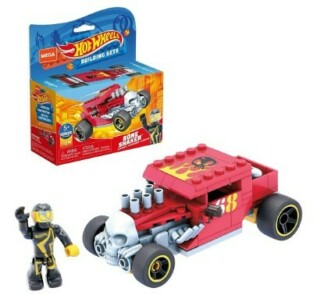 Mega construx hot wheels angličák GVM28 Bone Shaker