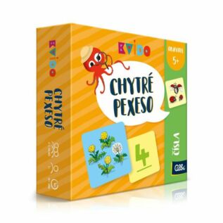 Chytré pexeso - Čísla - Kvído