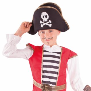 Dětský kostým pirát s kloboukem (M) e-obal